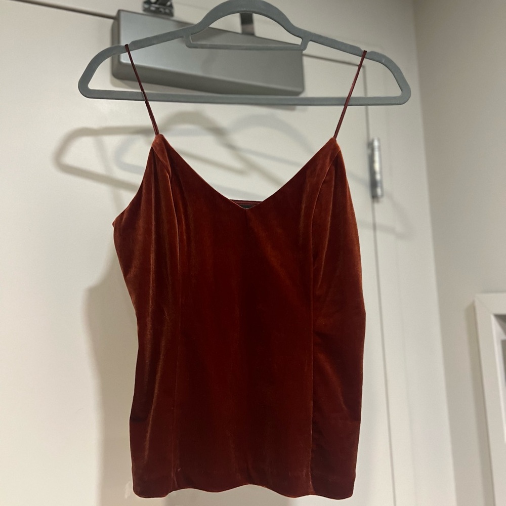 Banana republic velvet camisole